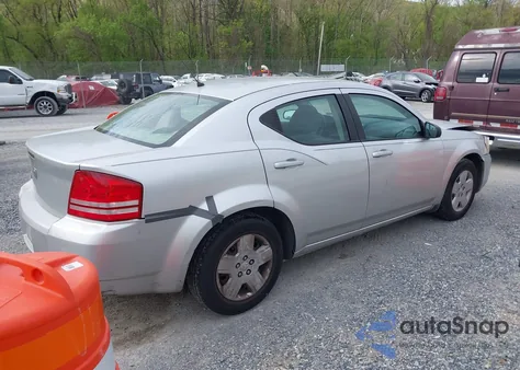 2008 Dodge Avenger Se from USA, damaged, VIN 1B3LC46K18N594554